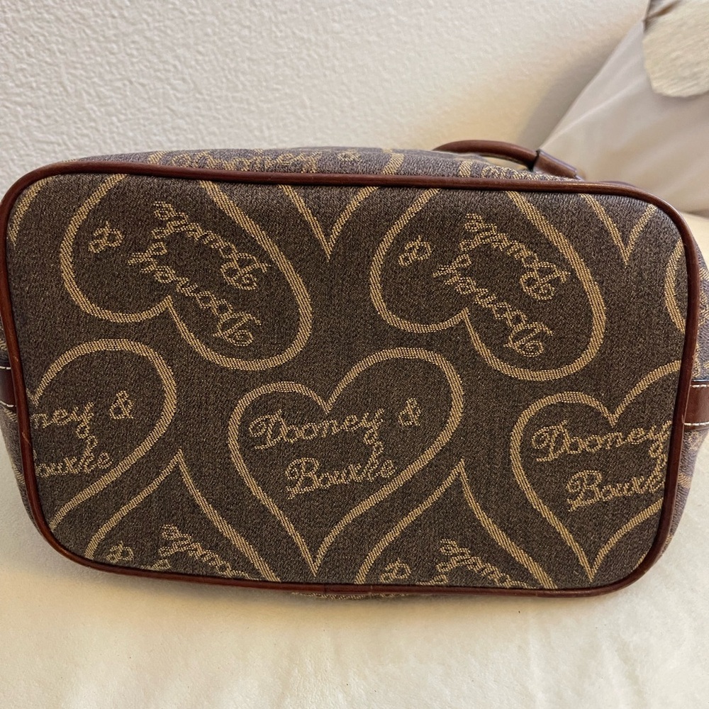 Dooney & Bourke Brown and Tan Shoulder Bag - Picture 11 of 12
